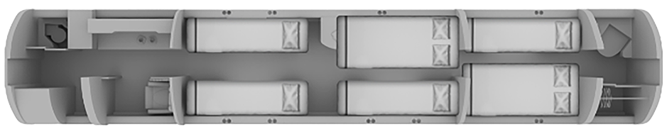 Bombardier Global Express_Floorplan Night