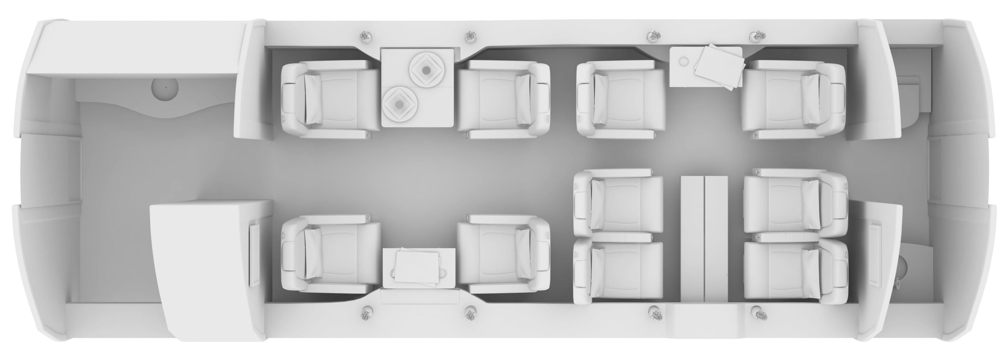 Dassault Falcon 2000EX_FLOORPLAN day