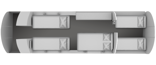 Floorplan_Dassault Falcon 900DX Easy_Night
